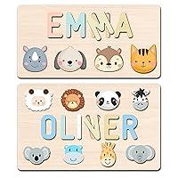 Algopix Similar Product 12 - Wooden Name Puzzle for Kids
