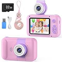Algopix Similar Product 7 - PURULU Kids Camera with Flipup Lens