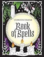 Algopix Similar Product 14 - Coloring Book of Shadows: Book of Spells