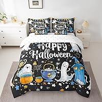 Algopix Similar Product 17 - Happy Halloween Reversible Comforter