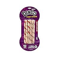 Algopix Similar Product 3 - Dingo Twist Stick Rawhide Chews Made