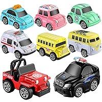 Algopix Similar Product 6 - Geyiie Toys Pull Back Vehicles Car Toy