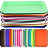 Algopix Similar Product 5 - Sintuff 20 Pcs Plastic Fast Food Trays