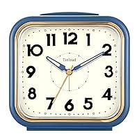 Algopix Similar Product 6 - 55 Silent Analog Alarm Clock  Non