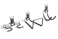 Algopix Similar Product 5 - Rubbermaid FastTrack Hooks Kit Black