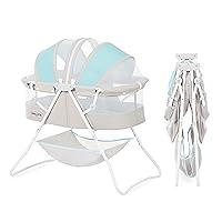 Algopix Similar Product 17 - Dream On Me Karley Bassinet in Blue 