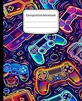 Algopix Similar Product 10 - Composition Notebook Video Gamer Wide