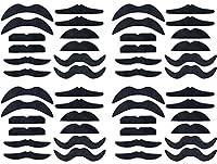 Algopix Similar Product 15 - 48 Pcs Fake Mustaches Stick on