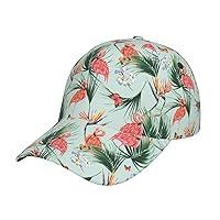 Algopix Similar Product 3 - Baseball Cap Flamingo Butterfly Hip Hop