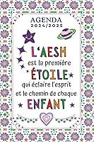 Algopix Similar Product 17 - Cadeau AESH Agenda AESH 2024 2025 