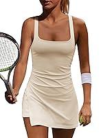 Algopix Similar Product 1 - Yanekop Womens Tennis Dress with Built