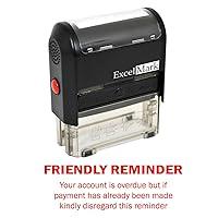 Algopix Similar Product 5 - Friendly Reminder OVERDUE  Self Inking