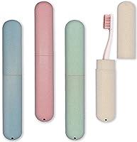 Algopix Similar Product 17 - Flytofer 4 PCS Travel Toothbrush case