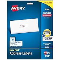 Algopix Similar Product 4 - Avery Easy Peel Printable Address