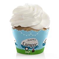 Algopix Similar Product 11 - Happy Camper  Camping Baby Shower or