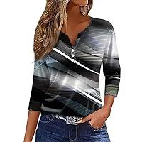 Algopix Similar Product 11 - 34 Sleeve Tops Casual Blouses for