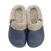 Algopix Similar Product 3 - Women Mens Fur Lined Clogs Fuzzy