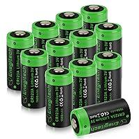 Algopix Similar Product 3 - Enegitech CR123A 3V Lithium Battery