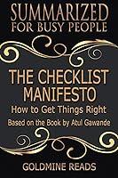 Algopix Similar Product 3 - The Checklist Manifesto  Summarized