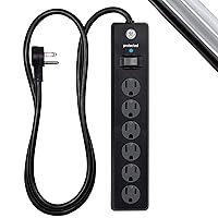 Algopix Similar Product 6 - GE 6Outlet Surge Protector 4 Ft