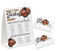 Algopix Similar Product 16 - Whats Your Turkey Name Game