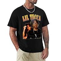 Algopix Similar Product 5 - Lil Rapper Tecca Mans T Shirt Cotton