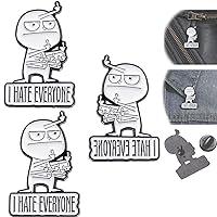 Algopix Similar Product 18 - I Hate Everyone Funny Brooch Funny