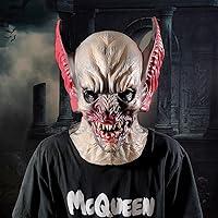 Algopix Similar Product 16 - EASUTE Scary Halloween Mask Ghost Face