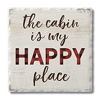 Algopix Similar Product 17 - CounterArt Cabin My Happy Place 1 Pack