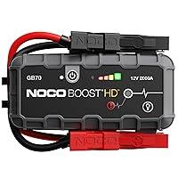Algopix Similar Product 19 - NOCO Boost GB70 2000A UltraSafe Jump