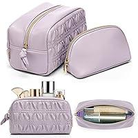 Algopix Similar Product 11 - Vlando Makeup BagTravel Makeup Zipper