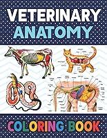 Algopix Similar Product 3 - Veterinary Anatomy Coloring Book Fun