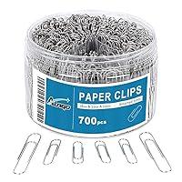 Algopix Similar Product 5 - Paper Clips 700 pcs Paper Clips