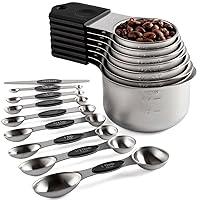 Algopix Similar Product 5 - Magnetic Measuring Cups and Spoons Set