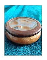 Algopix Similar Product 4 - Wooden Keepsake Round Box with