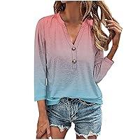 Algopix Similar Product 15 - Womens Summer Shirts Plus Size Tops