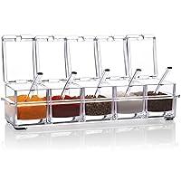 Algopix Similar Product 6 - VRESOURCING Clear Seasoning Box 5