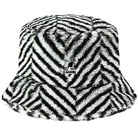 Algopix Similar Product 5 - Kangol Faux Fur Bucket  Grey