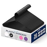 Algopix Similar Product 5 - SereneLife 30 Pieces Plastic Hangers 