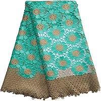 Algopix Similar Product 11 - SJD LACE African Lace Fabric 5 Yards