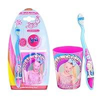 Algopix Similar Product 16 - 4SGM JoJo Pink Toothbrush Set, Multi