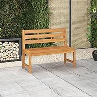 Algopix Similar Product 7 - KCCKOM Patio Bench 449 Solid Teak