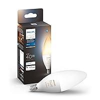 Algopix Similar Product 1 - Philips Hue Smart 40W B39 CandleShaped