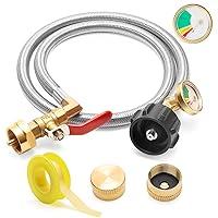 Algopix Similar Product 20 - Upgrade 3FT36 Propane Refill Adapter