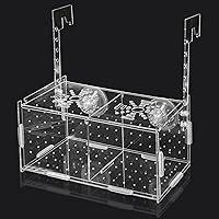 Algopix Similar Product 14 - PINVNBY Acrylic Fish Breeding BoxGuppy