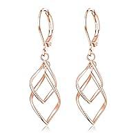 Algopix Similar Product 8 - HELORET Leverback Earrings Dangle