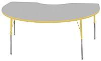 Algopix Similar Product 12 - ECR4Kids 48 x 72 Kidney Shape