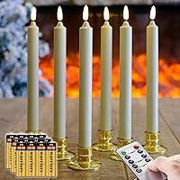 Algopix Similar Product 18 - 6 Pack Flameless Ivory real Wax Window