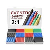 Algopix Similar Product 17 - Eventronic 560PCS Heat Shrink Tubing