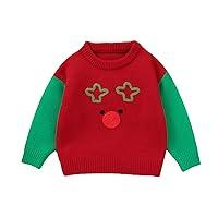 Algopix Similar Product 10 - FYBITBO Baby Christmas Sweater Boy Girl